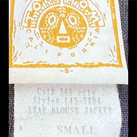 Tom Tom Designer jacket from Berkeley Ca Purple 🍂 🍁 size small - Picture 8 of 9